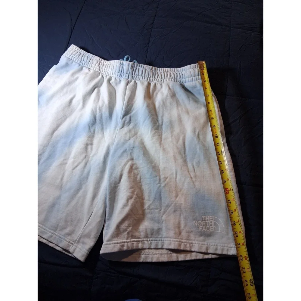 The‎ North Face Men's Tie Dye Shorts Size XL Drawstring Stretch Cloud Print